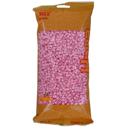 Hama Midi Perler 6.000 stk. pastel rosa - 95