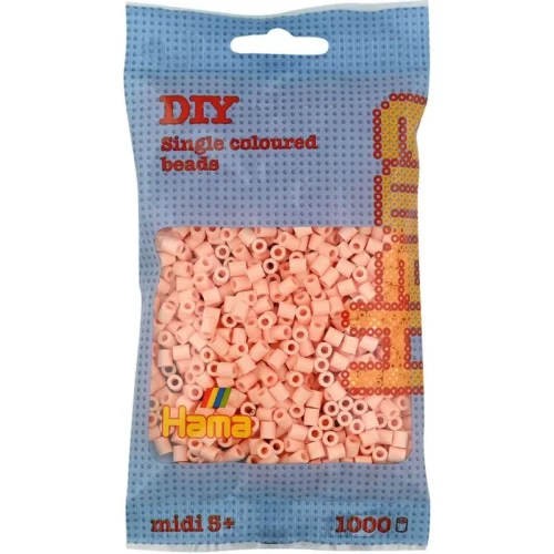 Hama Midi Perler 1.000 stk lys fersken - 78