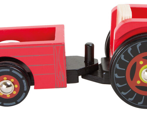 small foot Traktor med Anhænger, Bondegård